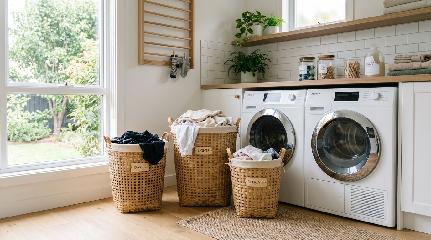 Bulk bamboo laundry basket benefits