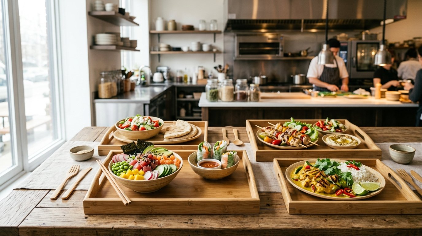 bamboo food tray wholesale