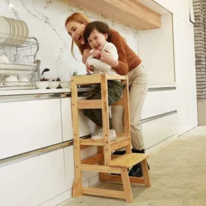 Adjustable Kids Step Stool for Kitchen Counter (1)