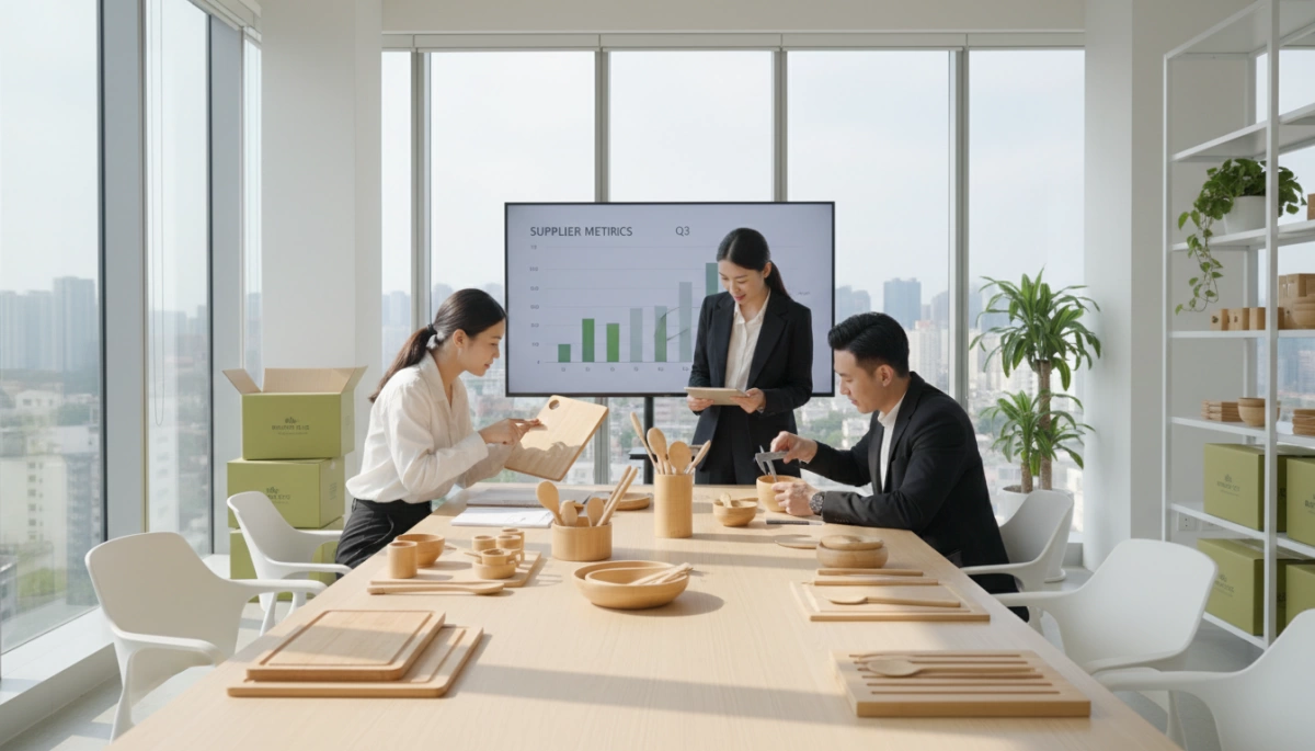 Wholesale bamboo kitchenware supplier evaluation