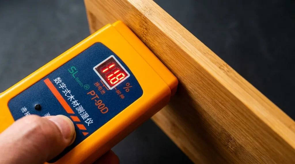 do bamboo board need to be test for humidity