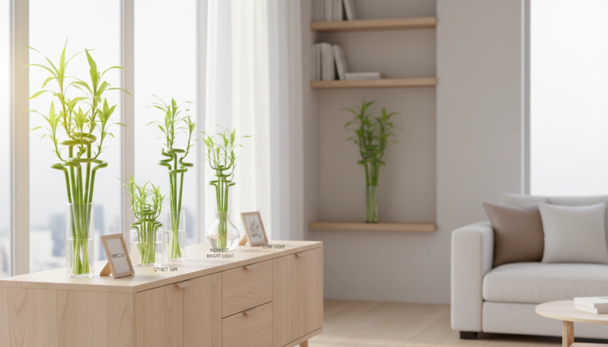 lucky bamboo light requirements