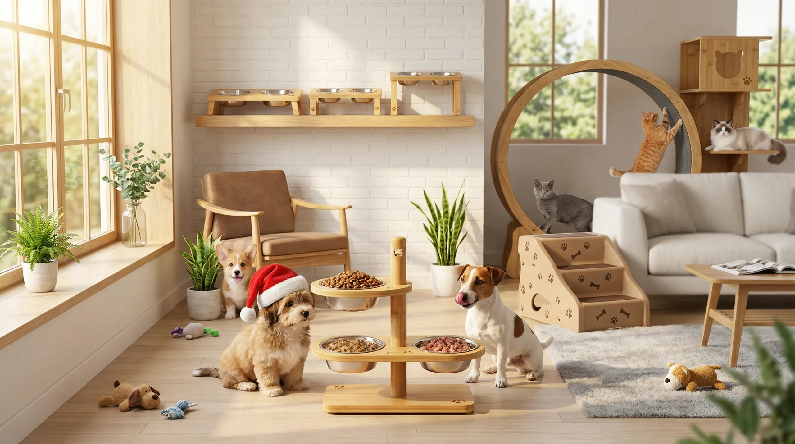 Jibamboo Bamboo Pet Products